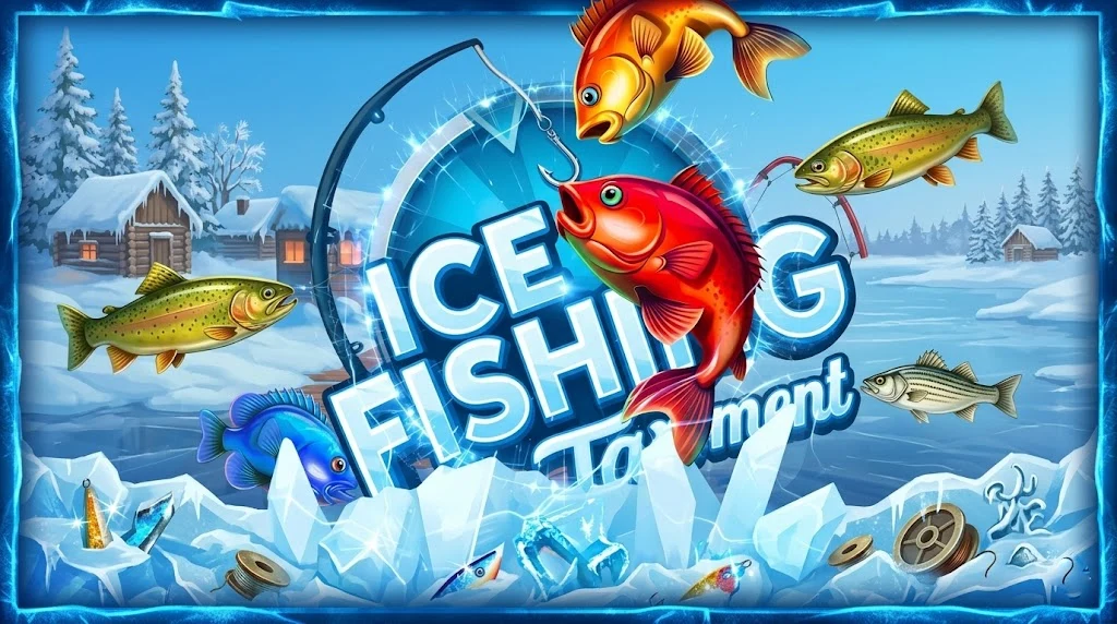 Ice Fishing Pokie Banner